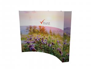 V-Burst 10 ft. Curved Fabric Pop-up