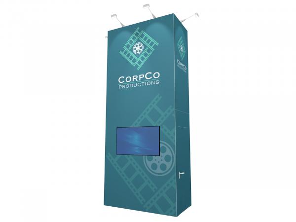 RE-1703 Rental Tower Exhibit with Optional Lights-- Image 2