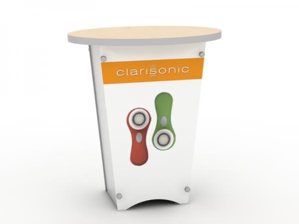 LTG-1001 Trade Show Pedestal with Graphic